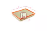 Filtr powietrza SOFIMA S 3214 A