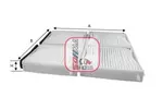 Filtr kabinowy SOFIMA S 3235 C