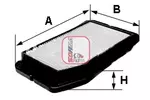 Filtr powietrza SOFIMA S 3255 A