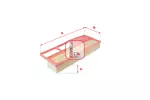 Filtr powietrza SOFIMA S 3265 A