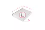 Filtr kabinowy SOFIMA S 3276 C