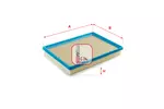 Filtr powietrza SOFIMA S 3281 A