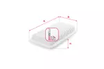 Filtr powietrza SOFIMA S 3289 A