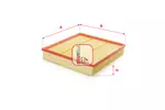 Filtr powietrza SOFIMA S 3332 A