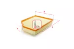 Filtr powietrza SOFIMA S 3341 A