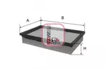 Filtr powietrza SOFIMA S 3396 A
