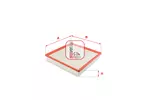 Filtr powietrza SOFIMA S 3465 A