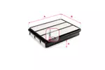Filtr powietrza SOFIMA S 3505 A