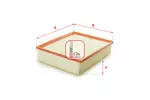 Filtr powietrza SOFIMA S 3509 A
