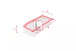 Filtr powietrza SOFIMA S 3547 A