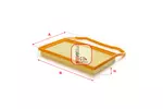 Filtr powietrza SOFIMA S 3589 A