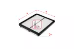 Filtr powietrza SOFIMA S 3633 A