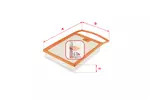 Filtr powietrza SOFIMA S 3692 A