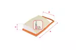 Filtr powietrza SOFIMA S 3793 A