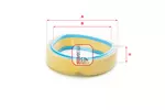Filtr powietrza SOFIMA S 3969 A