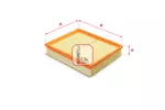 Filtr powietrza SOFIMA S 3A59 A