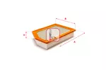 Filtr powietrza SOFIMA S 3A73 A