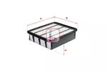 Filtr powietrza SOFIMA S 3A91 A