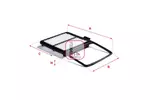 Filtr powietrza SOFIMA S 3A97 A