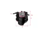 Filtr paliwa SOFIMA S 4015 NR