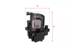 Filtr paliwa SOFIMA S 4087 NR