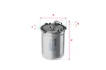 Filtr paliwa SOFIMA S 4437 NR