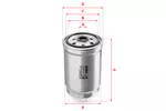 Filtr paliwa SOFIMA S 4529 NR