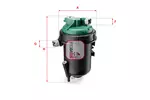 Filtr paliwa SOFIMA S 5145 GC