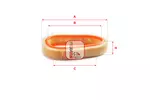 Filtr powietrza SOFIMA S 6360 A