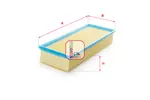 Filtr powietrza SOFIMA S 6740 A