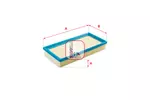 Filtr powietrza SOFIMA S 6930 A