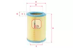 Filtr powietrza SOFIMA S 7252 A