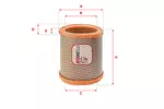 Filtr powietrza SOFIMA S 7258 A