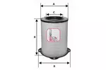 Filtr powietrza SOFIMA S 7587 A