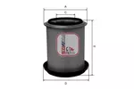 Filtr powietrza SOFIMA S 7638 A