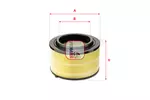 Filtr powietrza SOFIMA S 7B74 A