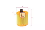 Filtr powietrza SOFIMA S 7E61 A