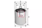 Filtr hydrauliczny, układ kierowniczy SOFIMA S8029RH