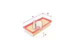 Filtr powietrza SOFIMA S 9012 A