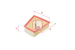 Filtr powietrza SOFIMA S 9202 A