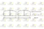 Klocki hamulcowe - komplet ROADHOUSE 2020.00 (Oś przednia)