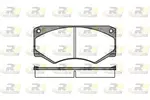 Klocki hamulcowe - komplet ROADHOUSE 2047.00 (Oś przednia)