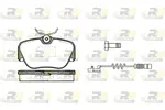 Klocki hamulcowe - komplet ROADHOUSE 2284.02 (Oś przednia)