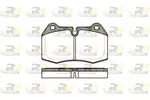 Klocki hamulcowe - komplet ROADHOUSE 2441.00 (Oś przednia)