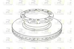 Tarcza hamulcowa ROADHOUSE NSX1158.20 (Oś przednia)