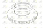 Tarcza hamulcowa ROADHOUSE NSX1201.20 (Oś tylna)