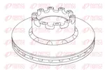 Tarcza hamulcowa REMSA NCA1227.20 (Oś przednia)
