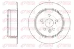 Tarcza hamulcowa REMSA 6245.00 (Oś tylna)