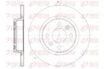 Tarcza hamulcowa REMSA 6809.00 (Oś przednia)