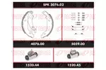 Zestaw do hamulców, hamulce bębnowe REMSA SPK 3076.02